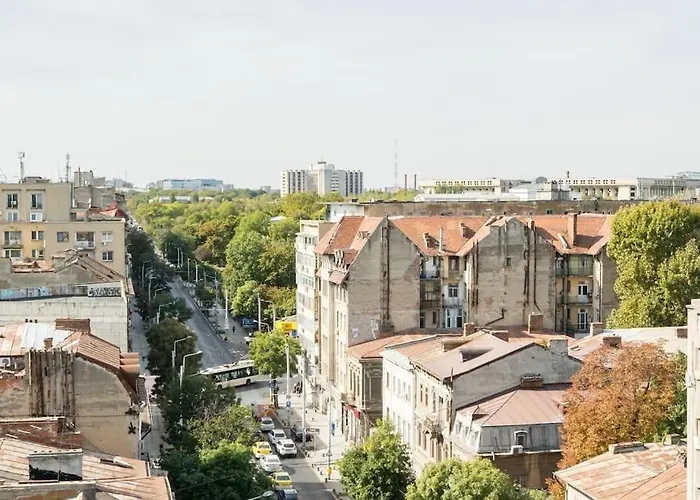 アパート Stunning Views 3br Sunny Flat - Amazing Terrace ブカレスト